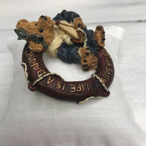 Boyds Bears Bearwear Vintage Pin Brooch Resin - Picture 2 of 7